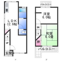 Re-Home野尻町③の物件間取画像